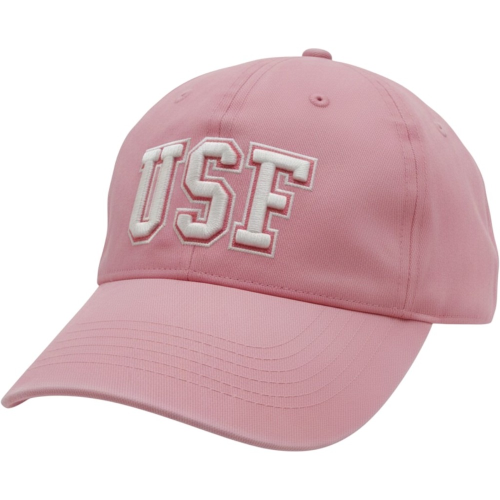 Oki Wear USF Bulls Hat Women OSFM Pink New NCAA Collegiate Baseball Cap